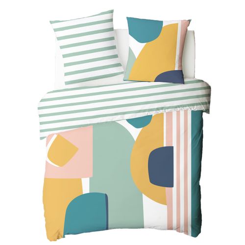 Parure De Lit 2 Personnes En Coton 260x240cm