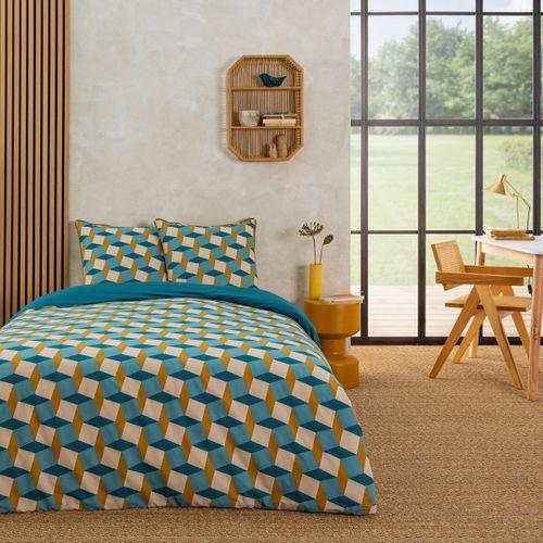 Parure De Lit 2 Personnes En Coton 240x220cm