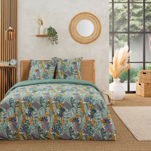 Parure De Lit 2 Personnes En Coton 260x240cm