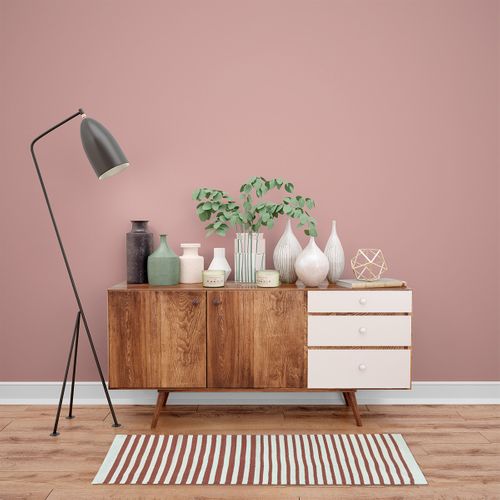 Tapis Déco à Rayures En Coton