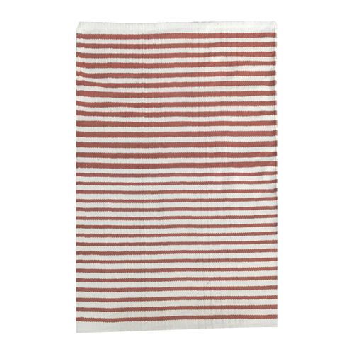 Tapis Déco à Rayures En Coton