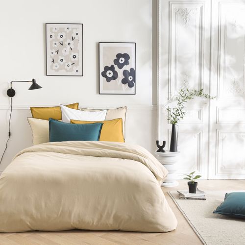 Parure De Lit 2 Personnes En Coton 260x240cm