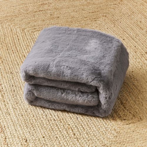 Plaid Fausse Fourrure 130x150 Cm