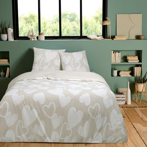 Parure De Lit 2 Personnes En Coton 240x220cm