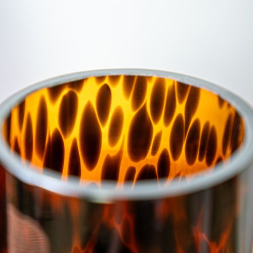 Set Salle De Bain Léopard 2 Pièces Distributeur Marron