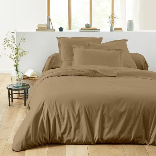 Housse De Couette Uni En Coton Pralin 240x220