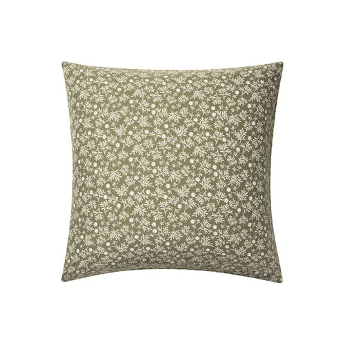 Taie D'oreiller En Lyocell Vert Kaki 50x75cm