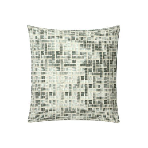 Taie D'oreiller En Bambou Vert 65x65cm