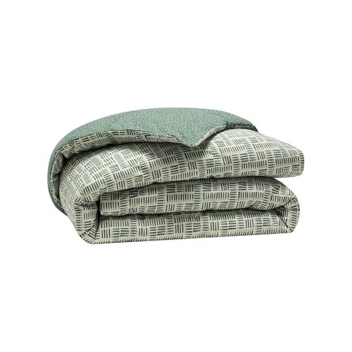 Housse De Couette En Bambou Vert 240x220cm