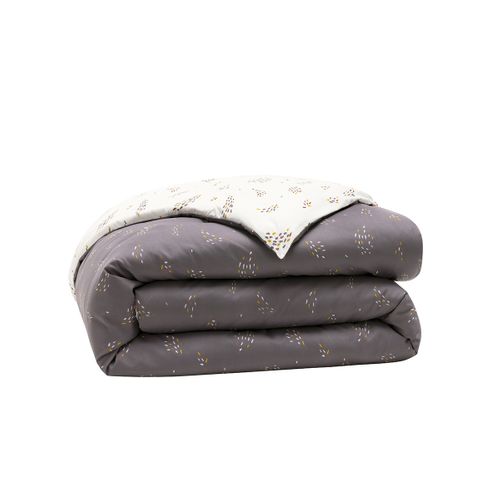 Housse De Couette En Polyester Terracotta  240x220cm