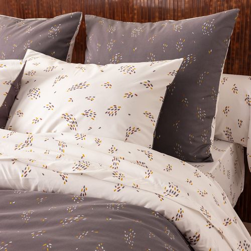 Parure De Lit En Polyester Terracotta 260x240cm