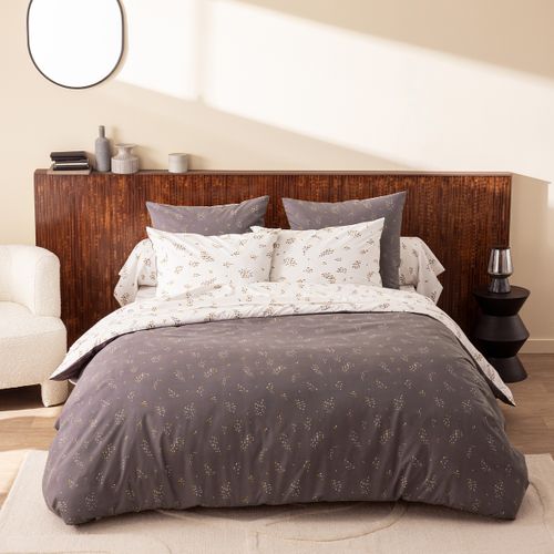 Parure De Lit En Polyester Terracotta 260x240cm