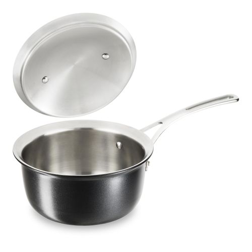 Casserole Aluminium/inox 20 cm Avec Couvercle - E7552444