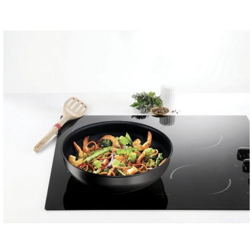 Poêle Wok Aluminium 26cm Noir - L3979302
