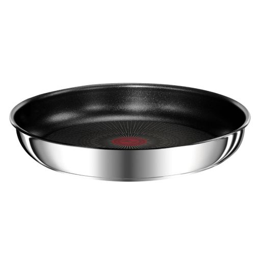 Ingenio Preference Poele 28 Cm, Induction, Revêtement Antiadhésif, Inox, Fabriqué En France L9