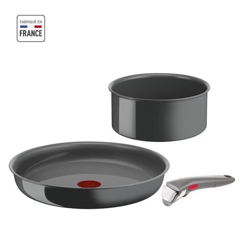 Ingenio Renew Poele 28cm, Casserole 18cm, Poignée, Induction, Céramique Antiadhésive