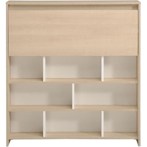 Key - Meuble Multifonctions - Module Cuisine 2 Portes 1 Tiroir / Bar / Travail - 103,5 X 59 X 115 Cm