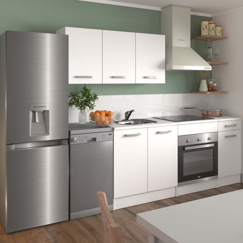 Bas four 60 cm UNO blanc mat