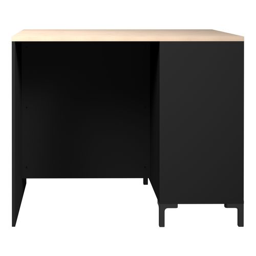 Bas ilot 110 2 portes ONYX noir