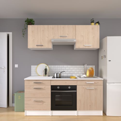 Surhotte 60 cm 1 porte UNO chêne