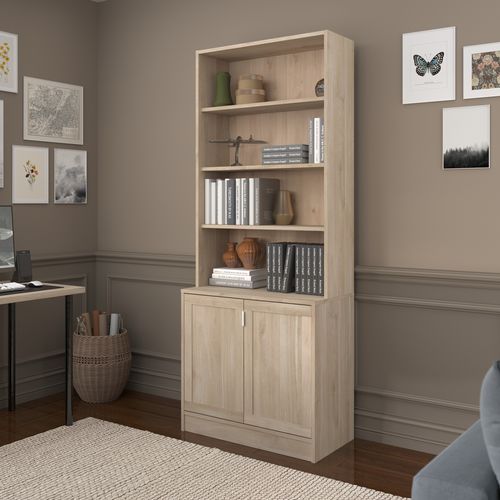 Bahut 2 portes MAYENCE imitation chêne