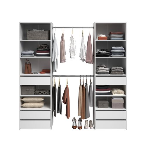 Kit dressing L. 200 cm ANETO Blanc