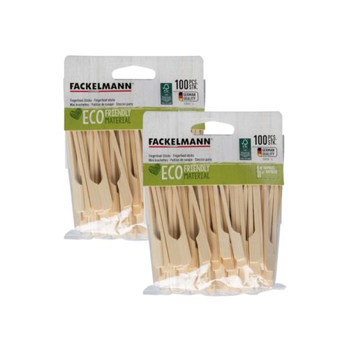 Lot De 200 Piques En Bois 9 Cm Fackelmann