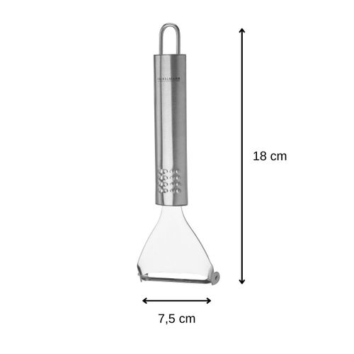Lot De 2 Rasoirs à Légumes Inox 18 Cm Fackelmann Ovale