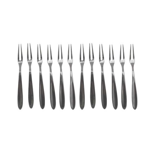 Lot De 12 Fourchettes à Escargots 12,5 Cm Fackelmann