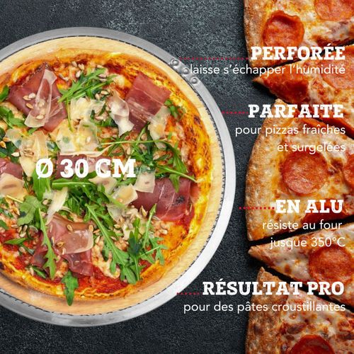 Set De Plaque à Pizza Et Roulette Fm Professionnal