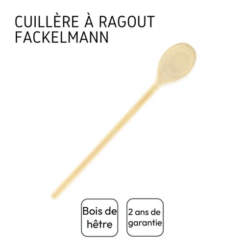 Cuillère De Cuisine En Bois 30 Cm Fackelmann Wood Edition