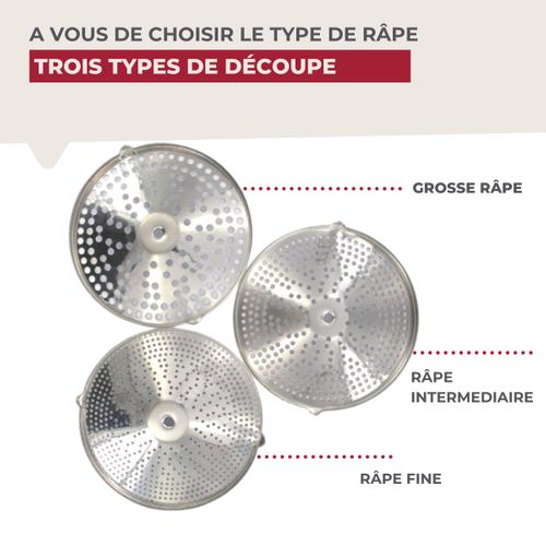 Moulin à Légumes Inox 24 Cm Fackelmann Handmade Tradition