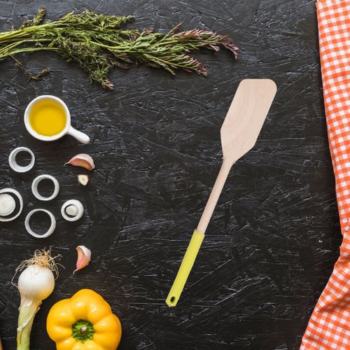 Ensemble De 2 Spatules De Cuisine 34 Cm Wood Edition