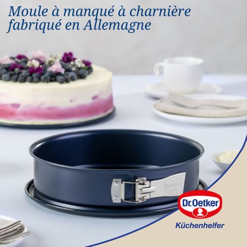 Ensemble De 2 Moules à Manqué à Charnière 28 Cm Dr Oetker Back Liebe