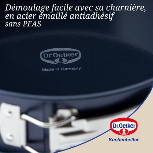 Ensemble De 2 Moules à Manqué à Charnière 28 Cm Dr Oetker Back Liebe