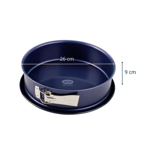 Lot De 2 Moules à Manqué à Charnière Avec Fond à Savarin 26 Cm   Back Liebe