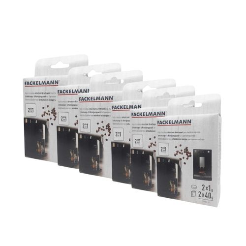 Ensemble De 6 Packs Entretien Détartrant Et Nettoyage Pour Machine à Expresso