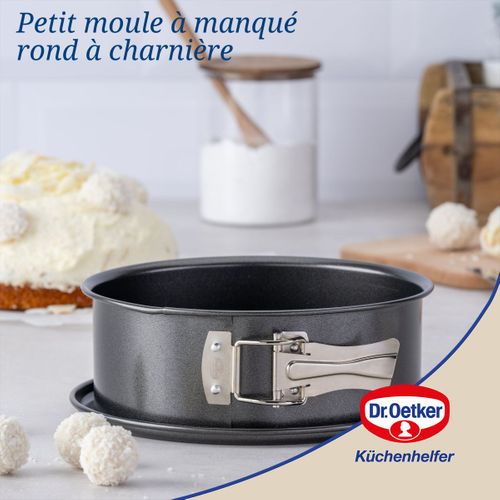Ensemble De 2 Moules à Manqué à Charnière 18 Cm Dr.oetker Tradition