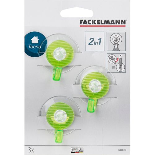 Ensemble De 6 Crochets à Ventouse Tecno