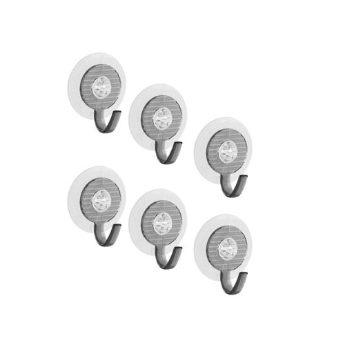 Ensemble De 6 Crochets à Ventouse Tecno