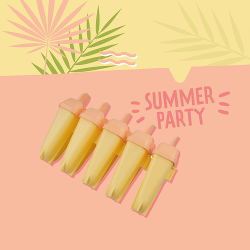 Ensemble De 10 Moules Pour Glaces à L'eau Maison Summer Party