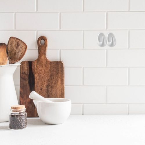 Ensemble De 4 Crochets Adhésifs Universels Tecno