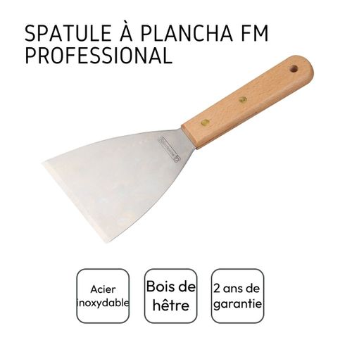 Ensemble De 2 Spatules Pour Plancha 23 Cm