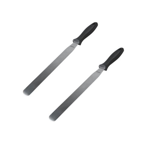 Ensemble De 2 Spatules à Crêpes Inox 25,9 Cm Pâtisserie