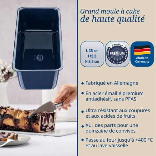 Ensemble De 2 Moules à Cake 35 Cm Dr Oetker Back Liebe