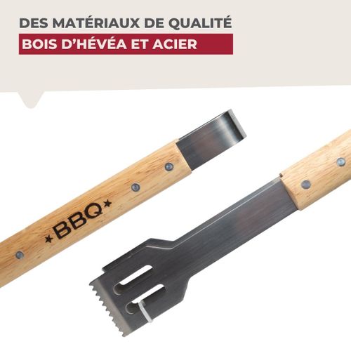 Ensemble De 2 Pinces à Barbecue 39 Cm Bbq Edition