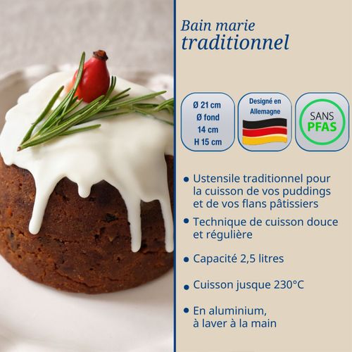 Ensemble De 2 Moules à Bain Marie 21 X 14 X 15 Cm Dr. Oetker Classics