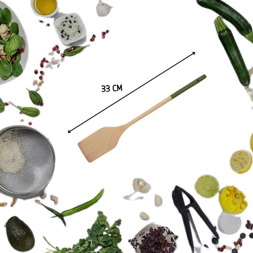 Ensemble De 2 Spatules De Cuisine 33 Cm Wood Edition