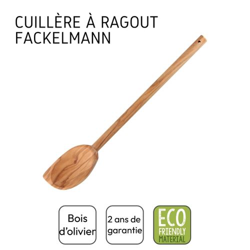 Ensemble De 2 Cuillères De Cuisine En Bois à Bout Pointu Édition Bois D'olivier