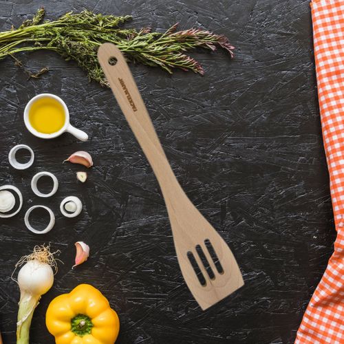 Ensemble De 2 Spatules De Cuisine Ajourée 30 Cm